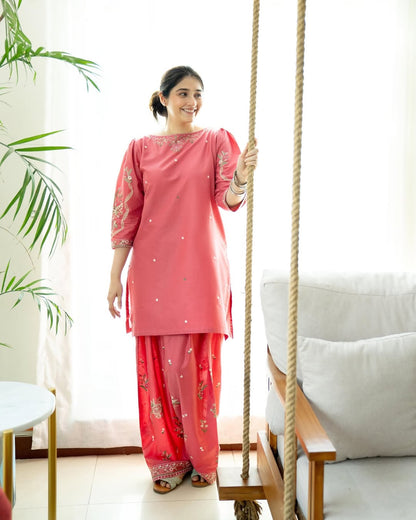 MEHAK FARSHI EMBROIDERED 2PC