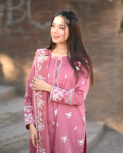 NAZNEEN EMBROIDERY 3PC